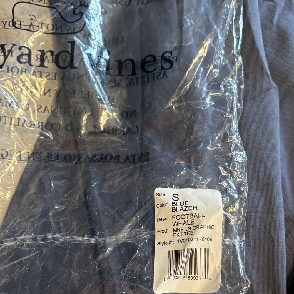 Vineyard Vines Blue Graphic Tee